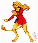  alien andy_price caitian cat clothed dress feline female m&#039;ress phaser solo star_trek 