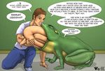  carnivore_cafe comic educational female feral frog human male nude pd_(artist) vore what what_has_science_done 