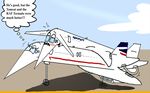  aeroflot airplane british_airways concorde inanimate tu-144 