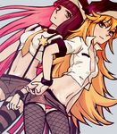  panties panty_&amp;_stocking_with_garterbelt panty_(character) panty_(psg) police police_uniform ren_mizuha stocking_(character) stocking_(psg) underwear uniform 