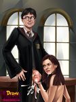  drawn-hentai ginny_weasley harry_james_potter harry_potter tagme 