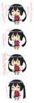  &gt;_&lt; 4koma black_hair chibi closed_eyes comic highres k-on! k10k long_hair nakano_azusa teardrop translated twintails 