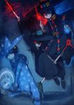  angry blue blue_eyes hat hats heterochromia homestuck karkat_vantas mad magic magic_user red red_eyes sollux_captor stars sylladexter terezi_pyrope troll wands witch wizard 