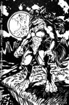  canine leonardo_vidal lycanthrope male polyanthrope werewolf 
