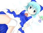  bad_id bad_pixiv_id blonde_hair blue_eyes chibi cirno daiyousei multiple_girls panties skirt skirt_lift toranashi touhou underwear white_panties 