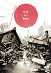  2011_sendai_earthquake_and_tsunami building child debris dress english fcp flag_background house japanese_flag monochrome original power_lines praying red_sun ruins signature solo spot_color standing 