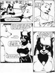  black_and_white cat chad comic dialog dialogue english_text eyewear feline female glasses hat james_m_hardiman male mammal milf monochrome mother mouse parent piercing pig porcine rodent skunk student_drivers text valencia 