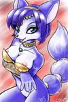  bottomless breasts canine female fox j_fujita krystal solo star_fox video_games 