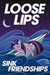  2011 boat equine female forever friendship friendship_is_magic horse incorrect_astronomy kefkafloyd lonely loose_lips_sink_ships my_little_pony ocean pony poster propaganda ship sinking solo twilight_sparkle_(mlp) ☪ 