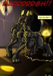  anubis black-rat canine chain claws collar deity ears feather fox gold jackal keanon_woods kistune male mammal muscles shai tail teeth transformation 