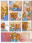  canine comic cub dog gay kissing lagomorph male rabbit softpaw 