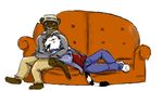  &hearts; cuddle feline hat otter sofa tiger 