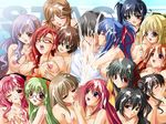  15girls 1boy 6+girls aozora_kotori asagiri_hizumi big_breasts blonde_hair blue_eyes blue_hair blush breast_grab breasts bukkake censored closed_eyes cum cum_everywhere cum_explosion cum_on_body cum_on_breasts cum_on_hair cum_on_upper_body double_fellatio ejaculation eyes_closed facial fellatio fukumatsu_nagiha game_cg girl glasses grabbing gray_hair grey_hair hanami_fuuka harem iruma_garasu kisaki_enami large_breasts mbs_truth misato_chouko mizumori_kaede multiple_fellatio multiple_girls muzuki_sayaka nakadashi_igai_wa_kousoku_ihan natsunoka_konoha nipples okano_suzune open_mouth oral overflow penis purple_eyes red_hair sasakura_nagisa sawashiro_natsumi short_hair smile suzuhara_mahiru wink yamabuki_yuumi yuri 