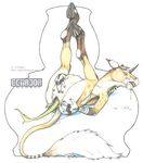  anus crotchboob dragon drool ecmajor equustra eyes_closed female hooves horns legs_up on_back penetration saliva scalie spreading unbirthing vaginal vaginal_penetration 