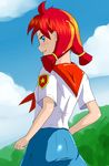  blue_eyes mascot red_hair ru-chans soviet_pioneer ussr-tan 