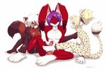  footjob glasses hindpaw invalid_tag paws piercing sneakerfox threesome vermilion 