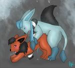  blue_eyes cum cum_inside doggy_position female glaceon male open_mouth pok&eacute;mon razile red_eyes straight 