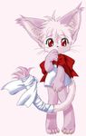  cat cute feline female ribbons run=turn solo tail_bandage tail_tales 