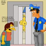  animated cosmic lou marge_simpson nelson_muntz the_simpsons 