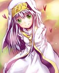  cape colorized green_eyes heart index koromia long_hair maromi_(am97) nun robe silver_hair smile solo to_aru_majutsu_no_index 