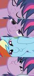  comic equine female horse my_little_pony rainbow_dash_(mlp) twilight_sparkle_(mlp) vertical 