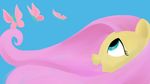  arthropod butterflies butterfly equine fanart female feral fluttershy_(mlp) friendship_is_magic horse insect mammal mane my_little_pony pegasus pony unknown_artist wallpaper widescreen 