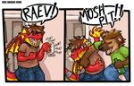  2008 beer comic dragon hyena lol mosh_pit punch rave scalie seel_kaiser 