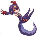  desco desco_(disgaea) disgaea disgaea_4 makai_senki_disgaea_4 monster_girl purple_hair short_hair 