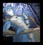  canine crossgender dracojeff fox krystal loincloth male penis rule_34 solo star_fox underwear undressing video_games watermark 