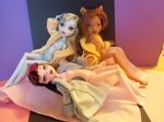  clawdeen_wolf draculaura lagoona_blue monster_high tagme 