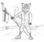  canine clergy combat_boots finland flag fox glasses oni-marsvin solo winter 