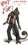  demiceour demicoeur english_text left_4_dead left_4_dead_(series) lizard male plain_background reptile scalie smoker smoker_(left_4_dead) solo text tongue undead valve video_games white_background zombie 