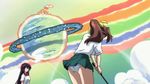  animated animated_gif ass cibi gif golf golf_club lowres mitsuki_sohara panties pantyshot ponytail rainbow sakurai_tomoki satsukitane_mikako school_uniform sora_no_otoshimono underwear upskirt 