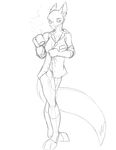  briona_campbell canine coffee female fox malachi shirt sketch solo 