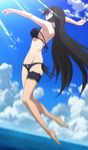  bikini cap highres infinite_stratos long_hair orimura_chifuyu screencap side-tie_bikini stitch stitched swimsuit very_long_hair 