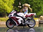  child figure highres kamen_rider kamen_rider_1 kodomo_no_jikan kokonoe_rin motor_vehicle motorcycle photo vehicle 