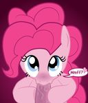  &hearts; &lt;3 blue_eyes blush disembodied_penis equine eye_contact fellatio female feral first_person_view friendship_is_magic fur hair hooves horse looking_at_viewer male male_pov mammal my_little_pony oral oral_sex penis pink_fur pink_hair pink_theme pinkie_pie_(mlp) pony sex straight syoee_b 