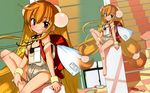  blonde_hair child hair_bobbles hair_ornament highres kodomo_no_jikan kokonoe_rin loli wallpaper_for_the_brave zoom_layer 