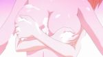  2girls animated animated_gif bath breast_grab breasts bubble gif grab grabbing hinako hinako_(issho_ni_training) hiyoko_(issho_ni_training) issho_ni_training large_breasts multiple_girls nude 