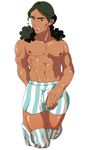 1boy abs character_request chest footwear inazuam_eleven inazuma_eleven inazuma_eleven_(series) male male_focus muscle pecs socks solo teres_tolue underwear 
