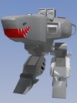  3d karabiner marine mech not_furry shark 