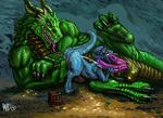 all_fours anus balls big_balls claws cum cum_inside cumshot dragon erection fangs fellatio feral gay green green_eyes grin handjob horns horsecock male masturbation messy multi_cock muscles nude on_side oral oral_sex orgasm penetration penis presenting raised_tail reptile scalie sex size_difference spread_legs spreading tail tongue winddragon yellow_eyes 