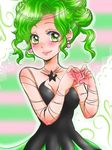  &lt;3 bishoujo_senshi_sailor_moon bishoujo_senshi_sailor_moon_s curly_hair green_eyes green_hair heart pixiv smile tellu tellu_(sailor_moon) 
