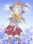  blue_hair harvest_moon hat marion marion_(rune_factory) pantyhose rune_factory rune_factory_3 witch witch_hat 