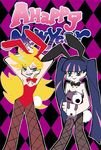  2011 animal_ears bunny_girl bunnysuit honekoneko panty_&amp;_stocking_with_garterbelt panty_(character) panty_(psg) stocking_(character) stocking_(psg) tail 