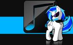  16:10 black_and_blue cutie_mark equine eyewear female feral friendship_is_magic glasses glowstick horn mammal music_note musical_note my_little_pony shnider solo sunglasses unicorn vinyl_scratch_(mlp) wallpaper widescreen 
