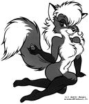  antti_remes canine cute d4 die female fox monochrome nimbl nude sirah solo 