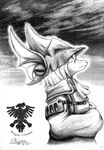  cloak dragoon female final_fantasy final_fantasy_ix freya_crescent hat mammal rat rodent solo unknown_artist video_games 