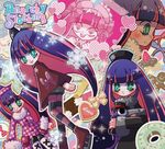  blush cake cookie cookies donut doughnut food heart hearts honekoneko panty_&amp;_stocking_with_garterbelt smile stocking_(character) stocking_(psg) 