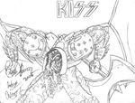  2006 andres_chung_jr axe band dragon dragonmorph fan kiss_(band) kissing metal music rock_music scalie veins 